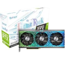 Palit GeForce RTX 3090 GameRock 24GB GDDR6X grafiskā karte ar ARGB SYNC, Angel ARGB, 10496 kodolu, 1395 MHz GPU, 1740 MHz Boost, 3X DisplayPort, HDMI, Dual BIOS, 0dB Tech, NED3090090019SB-1021G