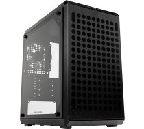 Cooler Master MasterBox Q300L V2 - mATX Mini Tower korpuss, 1 x 120 mm aizmugurējais ventilators, rūdīta stikla panelis, tīra izkārtojums, vairākas dzesēšanas iespējas un USB 3.2 Gen 2x2 Type-C 20GB/s