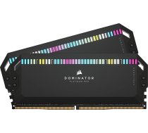 Corsair Dominator Platinum RGB DDR5 RAM 64GB (2x32GB) 5600MHz CL40 Intel XMP iCUE saderīga datora atmiņa - melna (CMT64GX5M2B5600C40)