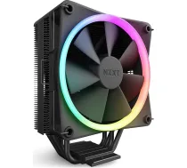 NZXT T120 RGB gaisa dzesētājs - RC-TR120-B1 - CPU gaisa dzesētājs - 120 mm ventilators - tieša kontakta tehnoloģija - 4 vara siltumcaurules - pēc izvēles 2 - piemērots Intel un AMD ligzdām - melns