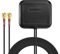 Superbat 4G LTE MIMO antena Magnētiskais stiprinājums Omni-Directional Dual SMA Connector antena Verizon AT&T T-Mobile Sprint 4G LTE maršrutētājam Rūpnieciskais vārtejas modems Bezvadu maršrutētājs