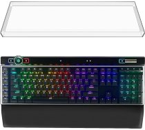 Geekria Staubschutzhülle für Tastaturen, caurspīdīgs Tastaturabdeckung aus Acryl für mechanische Computertastaturen mit 6 dedizierten G-Tasten, saderīgs ar Logitech G613, Corsair K100 RGB
