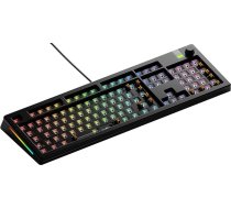 Glorious Gaming GMMK 3 PRO Barebones: Tastaturset mit Knopf, anpassbares modulares Aluminiumgehäuse & Dichtungssystem, Hot-Swap 100 % Tastatur, Schalldämmung, Alu-Schalterplatte, ISO / EU - Schwarz