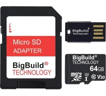 64 GB Д«paЕЎi ДЃtra 100MB/s MicroSD atmiЕ†as karte Nokia 3, 3.1, 3.1 Plus, 3.2, 3310 Mobile, 10. klase, U3 V30