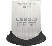 SanDisk Ultra Fit USB 3.0 zibatmiņas diskdzinis līdz 150MB/sek 128gb
