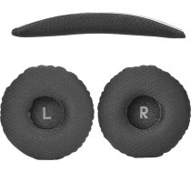Defean Rezerves spilventiņu komplekts 2 in 1 ar JBL Tune 600(T600BTNC 600BTNC)/660(T660NC 660NC)/670(T670NC 670NC 670NC) austiņām (melns)