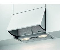 AEG DEB2631S Built-In Cooker Hood / Extractor or Recirculation / 60 cm / Grey / Max. 266 m³/h / Min. 62 - Max. 67 dB(A) / D / Grey