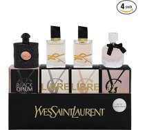 Yves Saint Laurent YSL smaržu ceļojumu komplekts sievietēm Libre EDT 7.1g + Libre EDP 7.1g + Mon Paris EDP 7.1g + Black Opium Eau de Parfum 7.5ml