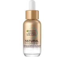 Garnier Ambre Solaire - Pašiedeguma serums sejai - progresīvs un pārmērīgs - kokosriekstu ūdens un hialuronskābe - visiem ādas tipiem - dabīgs bronzants - 30 ml