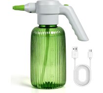 Diivoo 2L elektriskais dārza smidzinātājs, 3 ātrumi un 2 režīmi (migla un strūkla), caurspīdīga ūdens tvertne ar skalu, akumulatora spiediena smidzinātājs, ērts dārza, balkona, istabas un garšaugu augiem
