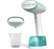AROEVE Tvaika tvaika aparāts 1500 W ar 365 ml ūdens tvertni, 2 tvaika režīmi, ātra sildīšana, līdz 30 g/min tvaika, pārnēsājams un kompakts grumbu likvidēšanas aparāts mājai, birojam un ceļojumiem