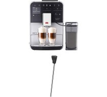 Melitta Caffeo Barista TS Smart F850-101 Pilnībā automātisks kafijas automāts ar piena tvertni Vadība ar viedtālruni ar Connect lietotni One Touch Function Silver + piena lance pilnībā automātiskiem kafijas automātiem, nerūsējošais tērauds,