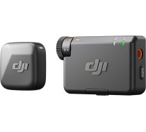 DJI Mic Mini (1 raidītājs + 1 uztvērējs), bezvadu Lavalier mikrofons, Bluetooth OsmoAudio mikrofons USB-C, Mini mikrofons mobilajam telefonam/fotoaparātam, iPhone, Android, Vlog, YouTube