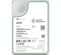 Seagate Exos 28TB iekšējais servera cietais disks ST28000NM000C 3,5 collu cietais disks SATA 6 Gb/s 7200RPM 512MB kešatmiņa (atjaunots)