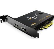 AVMATRIX PCIE uztveršanas karte, 4K60 UHD caurlaides/uztveršanas funkcija spēļu straumēšanai un ierakstīšanai ar īpaši zemu kavēšanos PS5 PS4/Pro Xbox X/S Xbox X/S Xbox One X/S OBS Windows un Linux VC12-4K