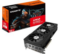 Gigabyte Radeon RX 7700 XT Gaming OC 12GB grafiskā karte - 12GB GDDR6 192-bitu, Windforce dzesēšanas sistēma, metāla aizmugurējā plāksne, DP 2.1, HDMI 2.1, AMD RDNA 3 arhitektūra, GV-R77XTGAMING OC-12GD