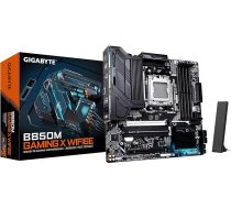 GIGABYTE B850M Gaming X WIFI6E pamatplate - AMD Ryzen 9000 sērijas procesori, 10+2+2 fāžu digitālais VRM, līdz 8200 MHz DDR5 (OC), 1xPCIe 5.0 + 1xPCIe 4.0 M.2, 2.5LAN, WiFi 6E, USB 3.2 Gen 2