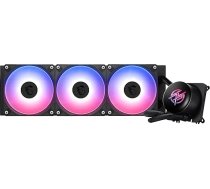 MSI MPG CORELIQUID P13 360 AIO CPU ūdens dzesēšana - Pilna virsma un bezskrūvju vara pamatne, uzlabots ūdens kanālu dizains, ARGB GEN2, CycloBlade 9, Split Flow radiators, Rifle Bearing ventilators