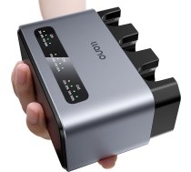 llano EN-EL15C akumulators 30 W 3 ligzdu ДЃtrais lДЃdД“tДЃjs Nikon Z8, Z7II, Z5II, ZF, Z6III, D850, Z7, Z6II, Z6, D7500, D750, D7200 Siltumu izkliedД“joЕЎs alumД«nija sakausД“juma lДЃdД“tДЃjs Pilna uzlДЃde 2,8 stundДЃs LED displejs