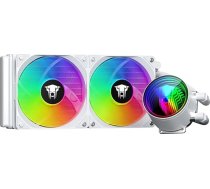 Jungle Leopard TK1 ARGB ūdens dzesēšanas CPU dzesētājs 800-2000RPM ARGB PWM ventilators, Intel LGA115X/1200/1700/1366/2011/2066, AMD: FM2/FM2+/AM3+/AM4/AM5 (240WH)