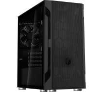 Silverstone Technology FARA H1M, Micro-ATX, tērauda režģis, rūdīta stikla sānu panelis, plastmasas, tērauda korpuss, 120 mm x 1 ventilators iekļauts, SST-FAH1MB-G