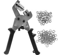 Topyond Punch Plier josta, caurumu cauruma knaibles, auduma ādas caurumu caurumiņi un caurumiņi Punch knaibles ar 500 metāla caurumiem) 10,5 mm/0,41 collas)