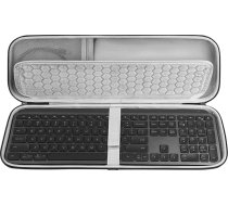 Geekria - cietā apvalka nomaiņa, kas saderīga ar Logitech MX Keys Advanced Wireless Illuminated Keyboard un Pebble M350, M355, i345, Pebble Wireless Mouse Combo (tumši pelēka)
