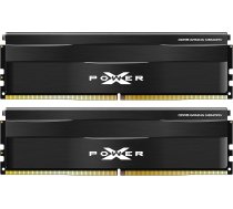Silicon Power DDR5 32GB (2x16GB) 6000MT/s (PC5-48000) 288-pin CL30 1.35V UDIMM galddatora atmiņas modulis RAM SP032GXLWU60AFDE Black