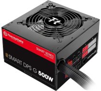 Thermaltake Smart DPS G Digital 500 W 80 Plus Bronze pusmodulārais barošanas bloks - melns