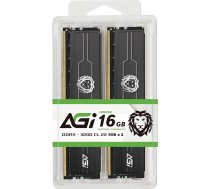 AGI UD138 16GB (2x8GB) DDR4 RAM 3200MHz CL22 atmiņas modulis 260 Pin Non-ECC U-DIMM saderīgs ar galda datoriem (PC)