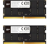 Silicon Power DDR5 32GB (2x16GB) 4800MHz (PC5-38400) 262-pin CL40 1.1V SODIMM Non-ECC Laptop RAM datorā Atmiņa SP032GBSVU480F22