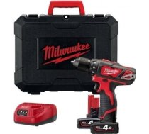 Milwaukee - M12 akumulatora skrūvgriezis urbjmašīna bdd-402 °C - 4933441925
