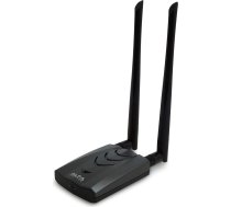 ALFA NETWORK C tipa Wi-Fi USB, liela darbības rādiusa divjoslu AC1200 bezvadu USB Wi-Fi adapteris ar 2 x 5DBI ārējām antenām - 2,4 GHz 300 Mb/s / 5 GHz 867 Mb/s