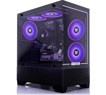 BEASTCOM Q3 spēļu dators, AMD Ryzen 5 3400G, 4K Vega 11 grafika, 16Go RAM, 1M.2 NVMe, 500W 80PLUS barošanas bloks, WiFi, spēļu dators