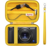 Supmay kameras futrālis Sony Vlog kamerai ZV-1F | ZV-1 | ZV-1 II, dzeltens, koferis