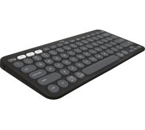 Logitech Pebble 2 Combo priekš Mac - ASV QWERTY izkārtojums, grafīta krāsā