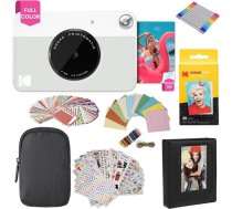 Kodak PRINTOMATIC Digitale Sofortbildkamera, Vollfarbdrucke auf Zink 2x3-Fotopapier mit Sticky-Back-Funktion - Drucken Sie Memories Sofort (Schwarz)
