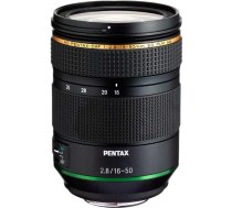 HD Pentax DA 16-50mm F2.8ED PLM AW standarta lielās diafragmas tālummaiņas objektīvs lietošanai ar K-Mount APS-C formāta digitālajām spoguļkamerām, 28030