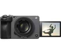 Sony Cinema Line FX3 pilna kadra kamera | 4K 120P | S-Cinetone | Dual Base ISO | Kompakta un viegla | Izgatavota filmu veidotājiem (ILME-FX3) - pelēka