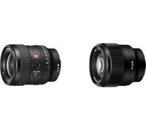 Sony FE 24 mm f/1.4 GM | Pilna kadra, platleņķa, augstākās klases (SEL24F14GM) un portretu objektīvs SEL-85F18