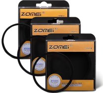 Zomei 82MM 3 gab. +4 +6 +8 punktu zvaigžņu filtra objektīvu filtru komplekts Nikon D3300 D3200 D3200 D3100 D3000 D5300 D5200 D5200 D5100 D5000 D7000 D7100 spoguļkamerām, izgatavots no HD stikla un alumīnija rāmja materiāla