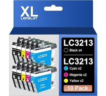 LOFBLAT LC-3213 XL LC3213 Printera kasetnes, kas paredzētas Brother LC3213 LC-3213 LC-3213 kasetnes XL Multipack priekš Brother MFC-J491DW MFC-J497DW DCP-J572dw MFC-J890DW MFC-J895DW DCP-J772DW DCP-J774DW