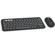 Logitech Pebble 2 Combo - franču AZERTY izkārtojums, tonēts grafīts