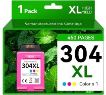 304XL tintes kasetnes, kas saderīgas ar HP 304 XL krāsu printeru kasetnēm - saderīgas ar HP DeskJet 2620 2620 2630 3720 3730 3750 3760 sēriju un Envy 5020 5020 5030 - aizvieto HP 304 XL | CH563X - liela diapazona