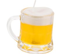 HOMSFOU Alus krūze Smaržojošas sveces Alus krūzes modelis Alus kausa sveces Mini degustācijas glāzes formas sveces Želejas sveces Vīriešu smaržojošas sveces Lellu māja Vīrietis Vaska miniatūra