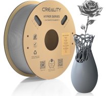 Oficiālais Hyper ABS filaments, Creality 3D printera filaments 1,75 mm ātrai drukāšanai, karstumizturīgs, izturīgs un ilgmūžīgs, izmēru precizitāte +/- 0,03 mm, 1 kg / spole (pelēks)