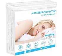 Matrača aizsargs, 100 % ūdensizturīgs, pret putekļu ērcēm, pret alerģijām, superabsorbējošs, mazgājams veļas mašīnā (King (150 x 200 cm))