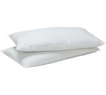 Pikolin Home AH13 pūkas spilvens – 50 %, 100 % kokvilnas pārklājs, mīkstums zems, 40 x 70 cm, balts