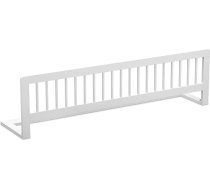 CADANI gultas margas ar aizsardzību pret krišanu, salokāmas, koka - salokāmas gultas margas un aizsardzība pret krišanu zīdaiņiem un maziem bērniem 140 x 40 cm Aizsardzība pret krišanu bērnu gultiņai, vecāku gultai un ģimenes gultai - balta