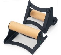 2 x pievilkšanās stieņi, pievilkšanās stieņi, koka un metāla paralēlstieņi, locītavām draudzīgi un neslīdoši pievilkšanās rokturi, vingrošanas fitnesa aprīkojums mājām – ideāli piemēroti stāvēšanai uz rokām un pievilkšanās vi